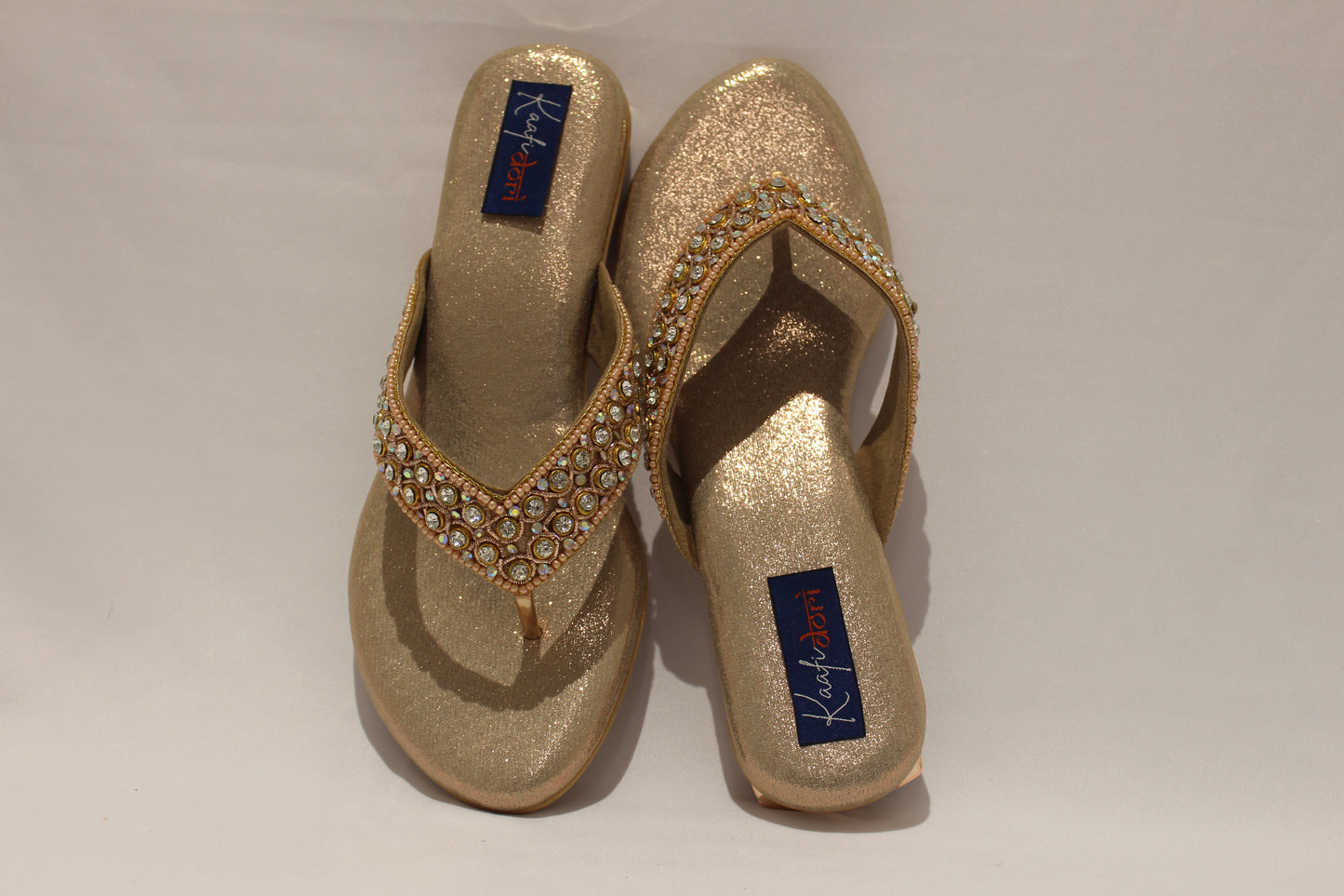 Rose Gold flats