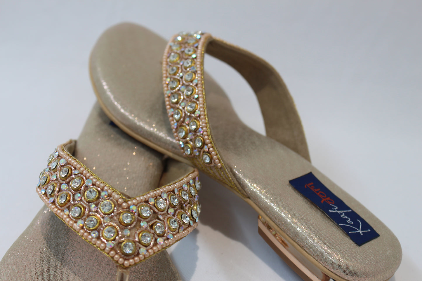 Rose Gold flats
