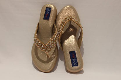 Rose Gold flats